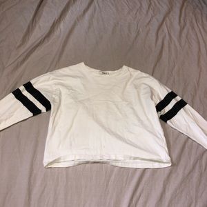 forever 21 white long sleeve